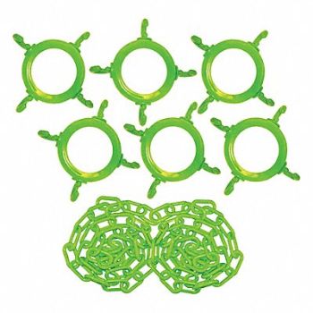 MR. CHAIN Plastic Chain Kit Green 600 in., 49DM74