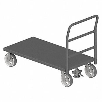 GRAINGER APPROVED Platform Truck 2400lb 60in x 30in 40in H, 49DM94