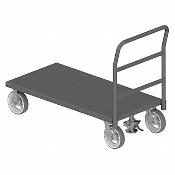 GRAINGER APPROVED Platform Truck 1200lb 48in x 24in, 49DM98