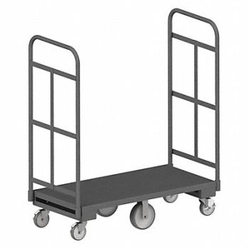 GRAINGER APPROVED Platform Truck 2000lb 72in x 16in 58in H, 49DN01