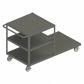 GRAINGER APPROVED Platform Truck 1200lb 60in x 30in 36in H, 49DN26