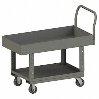GRAINGER APPROVED Platform Truck 2000lb 48in x 24in, 49DN30