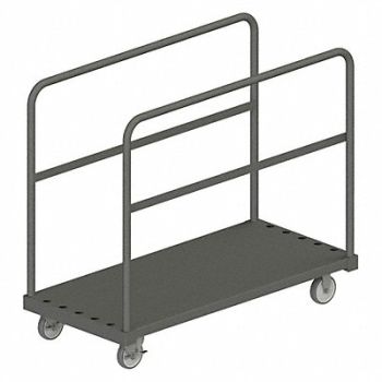 GRAINGER APPROVED Platform Truck 1400lb 48in x 36in 45in H, 49DN47
