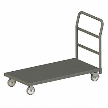 GRAINGER APPROVED Platform Truck 1400lb 72in x 24in 39in H, 49DN49