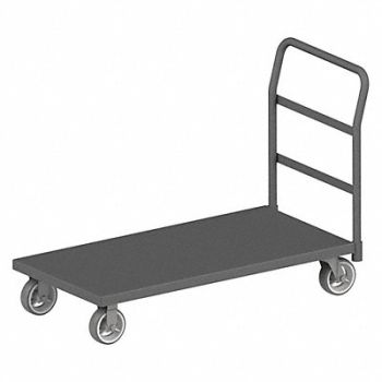 GRAINGER APPROVED Platform Truck 2400lb 72in x 30in 40in H, 49DN81