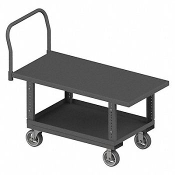 GRAINGER APPROVED Platform Truck 2000lb 41 in to 51 in H, 49DP02