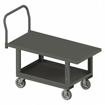GRAINGER APPROVED Platform Truck 2000lb 41in to 51in H, 49DP03