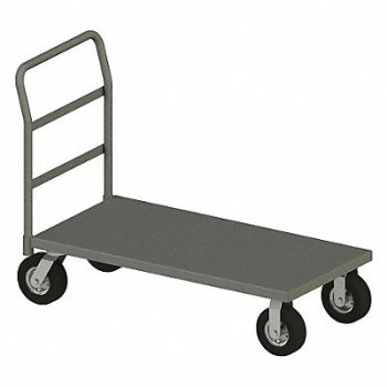 GRAINGER APPROVED Platform Truck 1200lb 72in x 36in 42in H, 49DP34