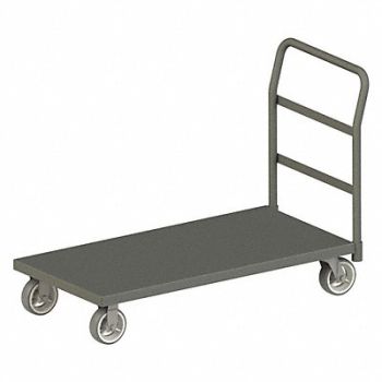 GRAINGER APPROVED Platform Truck 1500lb 60in x 30in, 49DP37
