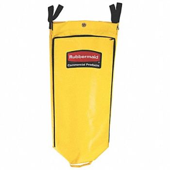 RUBBERMAID COMMERCIAL PRODUCTS Replacement Bag 34 gal Cap. Yellow, 49DR32