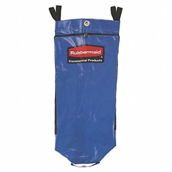 RUBBERMAID COMMERCIAL PRODUCTS Recycling Cart Bag 34 gal Cap. Blue, 49DR34