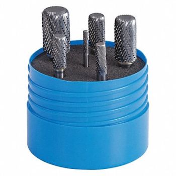 SGS PRO Carbide Bur Set Double Cut 6pcs., 49EJ85