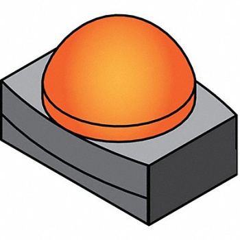 IDEAL WAREHOUSE INNOVATIONS INC. Barrier System LED Lights Amber PK5, 49EK99