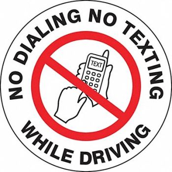 ACCUFORM Safety Label 2 inx2 in Vinyl PK5, 49EL21