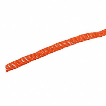 CAPLUGS Sleeve Web Orange Size 1/4 to 3/8, 49EL67