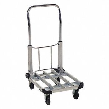 GRAINGER APPROVED Platform Truck Aluminum 300 lb 9 in H, 49EL85