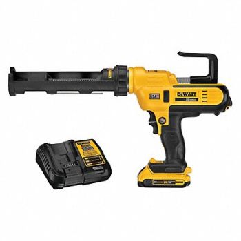 DEWALT Caulk Gun Kit 20V DC 10 oz Open Frame, 49EM91