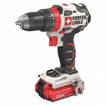 PORTER CABLE Drill Cordless 1800 RPM 20V DC, 49EN13