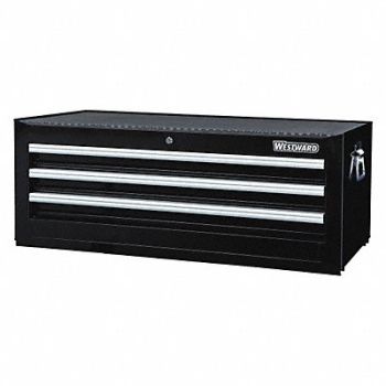 WESTWARD Black Light Duty Intermediate Chest, 49EV15