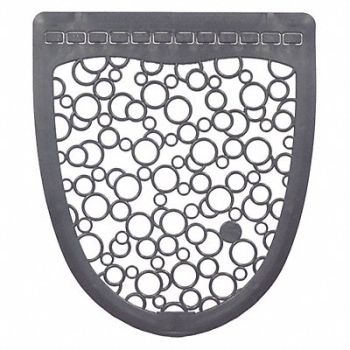 TOUGH GUY Urinal Mat Gray Unscented 20 3/8 in PK6, 49EV65