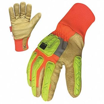 IRONCLAD Mechanics Gloves S/7 12 PR, 49GV21