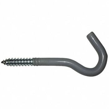 GRAINGER APPROVED Single Point Hook Vinyl 5/16 in H, 49GV51