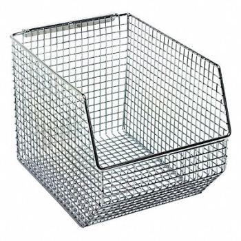 QUANTUM STORAGE SYSTEMS Hng and Stk Bn Chrome StlWrMsh 7 in, 49H193