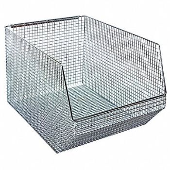 QUANTUM STORAGE SYSTEMS Hng and Stk Bn Chrome StlWrMsh 10 1/4 in, 49H196