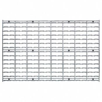 QUANTUM STORAGE SYSTEMS Louvrd Pnl 1inx48inx30in LdCap 250lb, 49H201