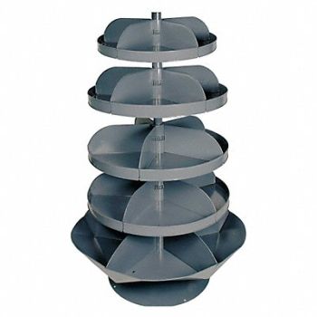 DURHAM MFG Revolving Bin 1 5/8inx28in 34in 44in, 49H242