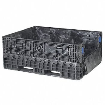 ORBIS Clps Bulk Ctr Black Solid 62 1/2 in, 49H265