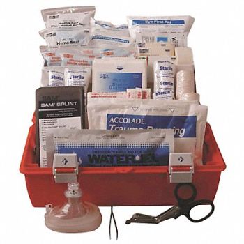 FIRST AID ONLY First Aid Kit First Responder 115 pcs., 49H358