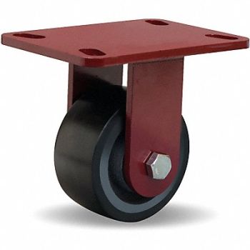 HAMILTON Standard Plate Caster Rigid 975 lb., 49H489