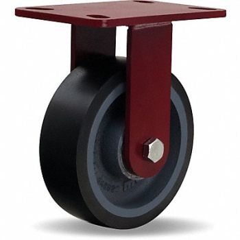 HAMILTON Standard Plate Caster Rigid 1560 lb., 49H490