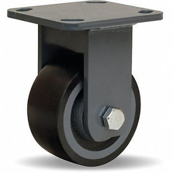HAMILTON Standard Plate Caster Rigid 975 lb., 49H531
