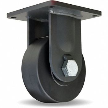 HAMILTON Standard Plate Caster Rigid 7200 lb., 49H579