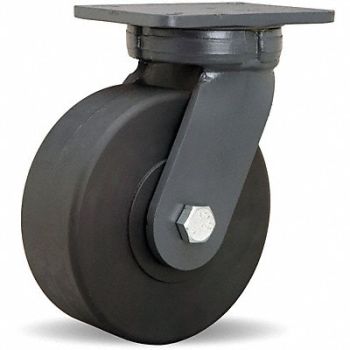 HAMILTON Kingpinless Plate Caster Swivel 6000 lb., 49H585