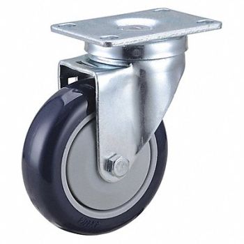 GRAINGER APPROVED Standard Plate Caster Swivel 300 lb., 49H613