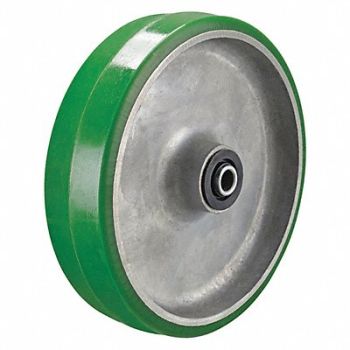 GRAINGER APPROVED PUR Tread Al Core Wheel, 49H624