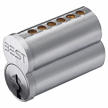 BEST Core Interchangeable F Keyway 6 Pin, 49H765