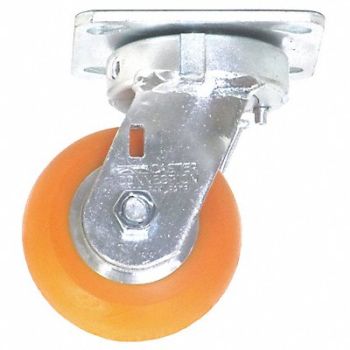 GRAINGER APPROVED Kingpinless Plate Caster Swivel 650 lb., 49H860