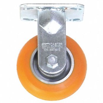 GRAINGER APPROVED Kingpinless Plate Caster Rigid 750 lb., 49H864