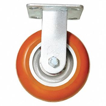 GRAINGER APPROVED Kingpinless Plate Caster Rigid 1000 lb., 49H867
