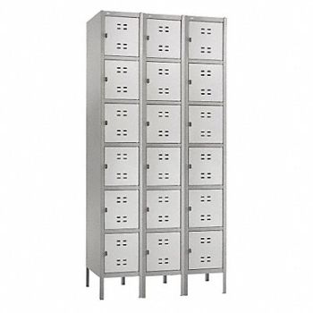 SAFCO Bx Lckr 6x3Lckr Gray 78 x36 x18 Assm, 49J029