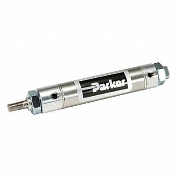 PARKER Round Air Cylin 2-1/2InBore 2InStroke, 49J921