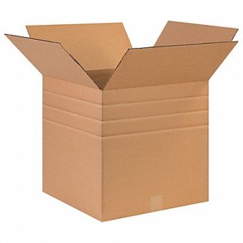 GRAINGER APPROVED Shipping Box 17x17x17 in, 49J984