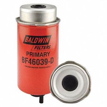 BALDWIN FILTERS Fuel/Water Separator 7-3/4 in.L Can-Type, 49JK89