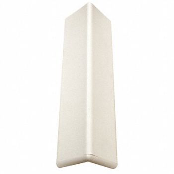 PAWLING CORP Corner Guard Linen White 3x48 in., 49JN97