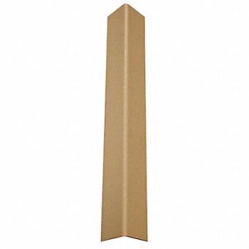 PAWLING CORP Corner Guard Taped 1-1/2x48 in Tan, 49JP11