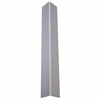 PAWLING CORP Corner Guard Taped 1-1/2x48 in Gray, 49JP12